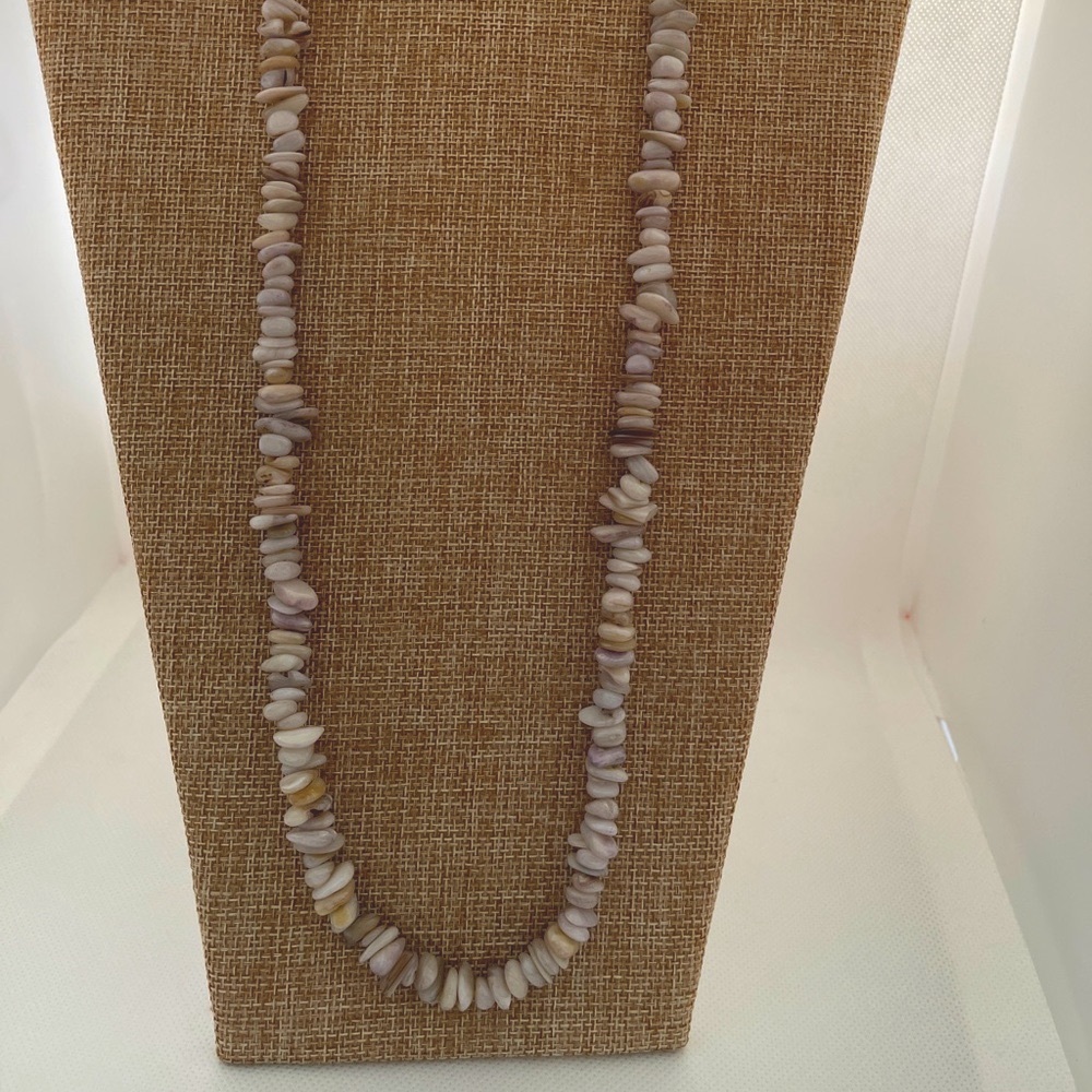 Shell Long Necklace - image 1